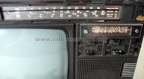 TV with 4-Band Stereo Radio Cassette Recorder TR-1230X; Panasonic, (ID = 1012743) TV Radio