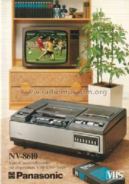 Video Cassette Recorder NV-8610-E; Panasonic, (ID = 1218391) Ton-Bild