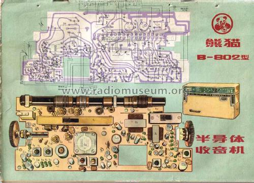 Xiongmao 熊猫 B-802; Nanjing 熊猫电子集团 (ID = 769641) Radio