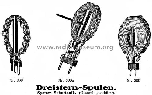 Dreistern-Spule ; Panier, Fritz; (ID = 1621311) Radio part