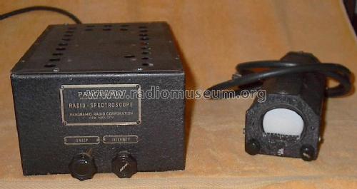 Panoramic Radio-Spectroscope SA-2A T-100; Panoramic Radio Corp (ID = 1104528) Misc