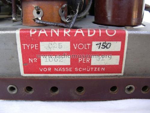 027/025; Panradio A - siehe (ID = 597165) Radio