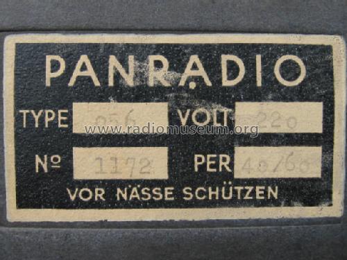 Präsident 056/054; Panradio A - siehe (ID = 321957) Radio