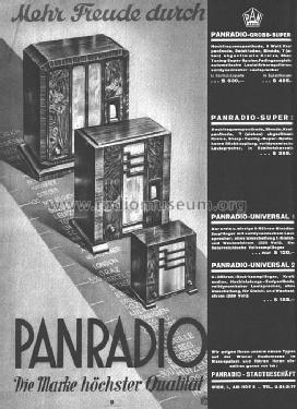 Super 6 W 062/060; Panradio - siehe (ID = 10519) Radio