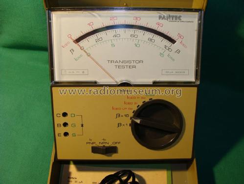 Transistor Tester ; Pantec, Division of (ID = 1448051) Equipment