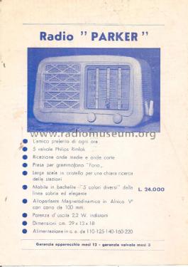 130; Parker Radio Parker; (ID = 1896461) Radio