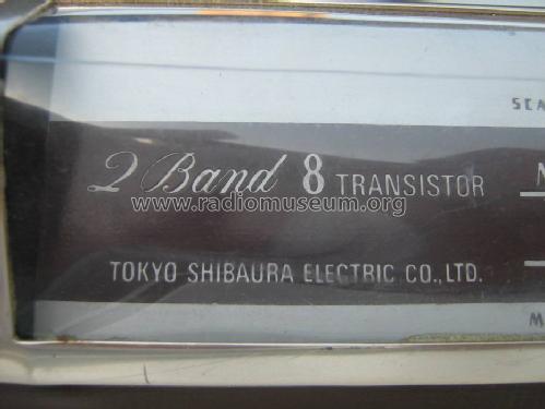 Toshiba 2 Band 8 Transistor 8L-463S; Pars Electric (ID = 1491714) Radio