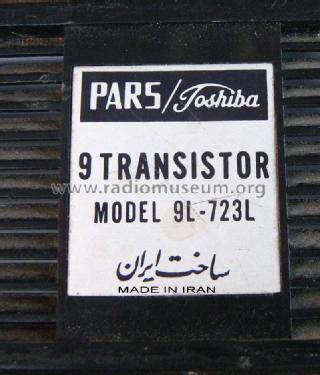 4 Band - 9 Transistor 9L-723L; Pars Electric (ID = 1357009) Radio