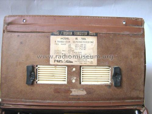 Toshiba 8 Transistor 4 Band 8L-788L; Pars Electric (ID = 1470982) Radio
