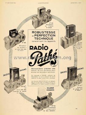 64 Ch= 633W; Pathé Radio, Pathé (ID = 1569997) Radio