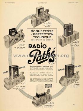 70 Ch= 735; Pathé Radio, Pathé (ID = 1569998) Radio