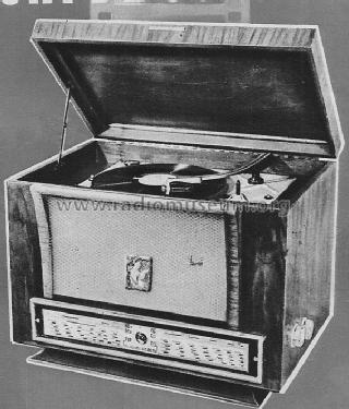 Radio-Combiné 652-C 3V; Pathé-Marconi, Les (ID = 1474696) Radio