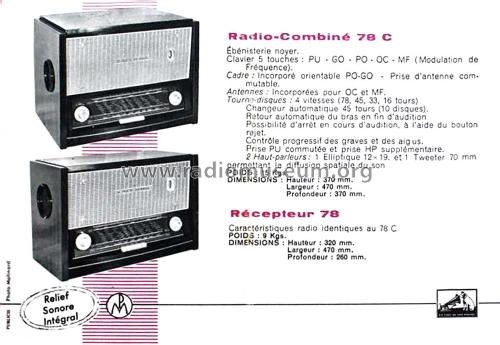 78C; Pathé-Marconi, Les (ID = 2509405) Radio