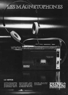 Lecteur De Cassette Stereophonique Nipper; Pathé-Marconi, Les (ID = 1970938) R-Player