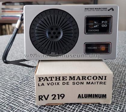 RV 219 ; Pathé-Marconi, Les (ID = 2232407) Radio