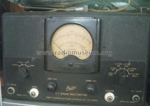 Palec Electronic Multimeter VTM; Paton Electrical Pty (ID = 2092363) Equipment