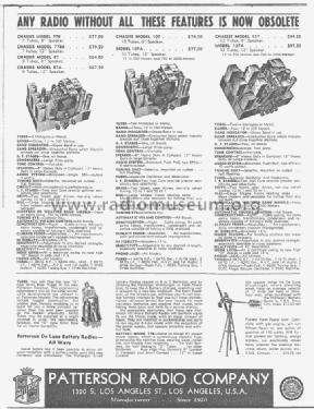 107A Chassis Only; Patterson Radio Co. (ID = 1630310) Radio