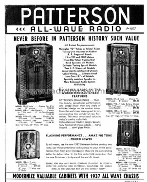 127A Chassis Only; Patterson Radio Co. (ID = 1611455) Radio