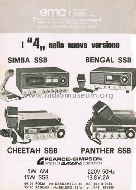 CB Transceiver Cheetah SSB; Pearce-Simpson, Inc. (ID = 2751561) CB-Funk