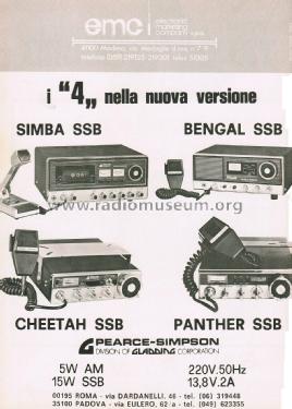 CB Transceiver Panther SSB; Pearce-Simpson, Inc. (ID = 2751562) Citizen