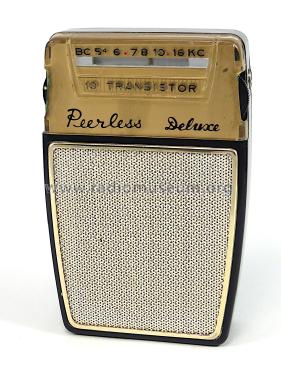10 Transistor Deluxe ; Peerless brand - far (ID = 2683868) Radio