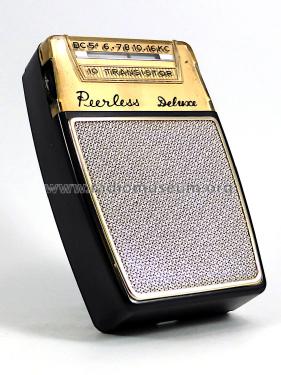 10 Transistor Deluxe ; Peerless brand - far (ID = 2683870) Radio