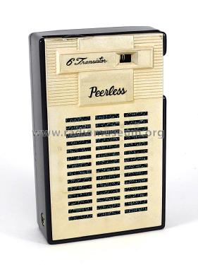 6 Transistor 630; Peerless brand - far (ID = 2685731) Radio