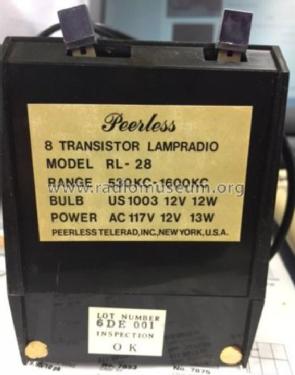 Radiolamp RL-28; Peerless brand - far (ID = 1800405) Radio