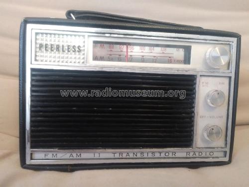 FM-AM 11 Transistor Japan JT 602; Peerless brand - far (ID = 2459519) Radio