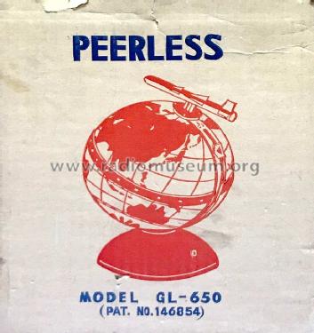 Peerless Globe Radio GL-650 ; New Hope Jitugyou Co (ID = 2310533) Radio