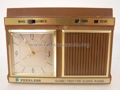 Globe-Trotter Clock Radio CR.III; Peerless brand - far (ID = 2562967) Radio