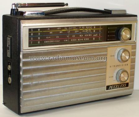 14 Transistor 4 Band 1444 ; Peerless brand - far (ID = 1519513) Radio