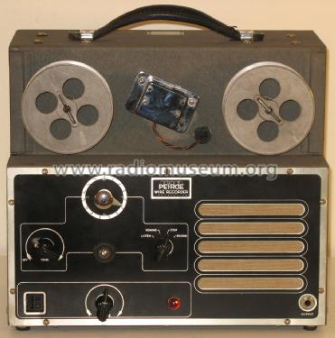 Magnetic Wire Recorder Model 55 B; Peirce Wire Recorder (ID = 1803464) Reg-Riprod