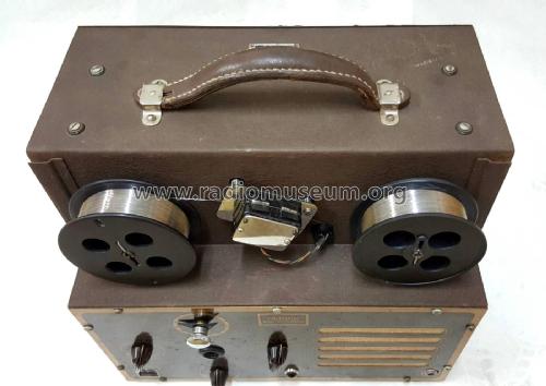 Magnetic Wire Recorder Model 55 B; Peirce Wire Recorder (ID = 2219305) Ton-Bild