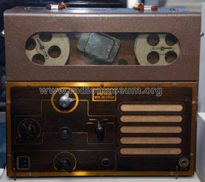 Magnetic Wire Recorder Model 55 B; Peirce Wire Recorder (ID = 814647) Ton-Bild