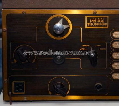 Magnetic Wire Recorder Model 55 B; Peirce Wire Recorder (ID = 814648) Enrég.-R