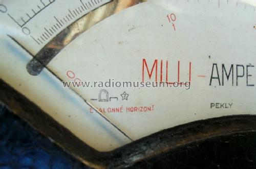 Milli-Ampères - mA Meter ; Pekly; Thiron et (ID = 1054590) Equipment