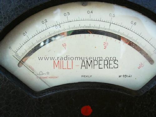 Milli-Ampères - mA Meter ; Pekly; Thiron et (ID = 1054593) Equipment