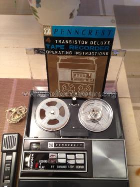 Penncrest 4 Transistor Deluxe Tape Recorder ; JCPenney, Penney's, (ID = 1477158) Enrég.-R