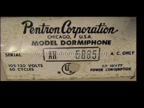 Dormiphone ; Pentron Corporation; (ID = 651897) R-Player