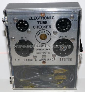 Electronic Tube Checker M1; PIC; New York, NY (ID = 2040967) Ausrüstung