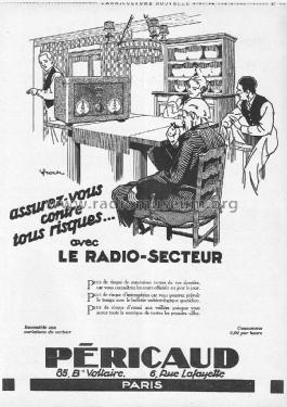 Trisodyne IV Radio-Secteur 4284; Péricaud, G. et A. P (ID = 2611705) Radio