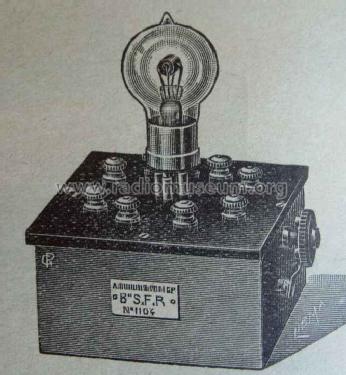 Amplificateur BF à 1 lampe R/5 No. 1104; Péricaud, G. et A. P (ID = 1671472) Ampl/Mixer