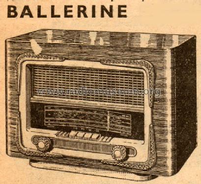 Ballerine ; Perlor Radio; Paris (ID = 494833) Radio