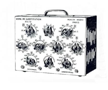 Boîte de substitutions BS.10; Perlor Radio; Paris (ID = 2735527) Equipment