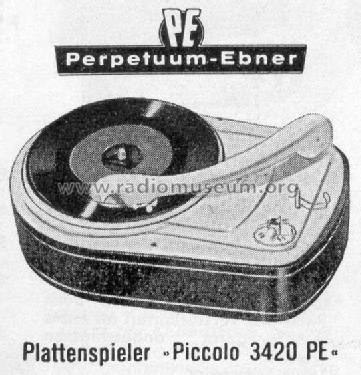 Piccolo 3420PE; Perpetuum-Ebner PE; (ID = 155487) R-Player