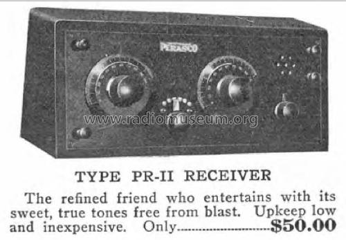 Perasco Receiver Type PR-11; Perry Radio Supply (ID = 2040958) Radio