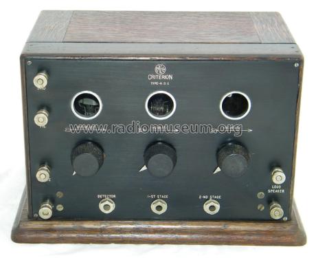 Detector and Two-Stage Amplifier Type H.O.C.; Perth Amboy Electric (ID = 1878597) mod-pre26