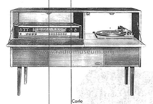 Musiktruhe Carla; Peter, August, (ID = 1702883) Radio