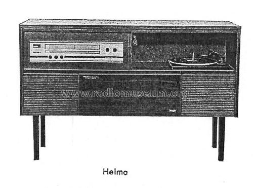 Musiktruhe Helma mit Proxima; Peter, August, (ID = 1679097) Radio